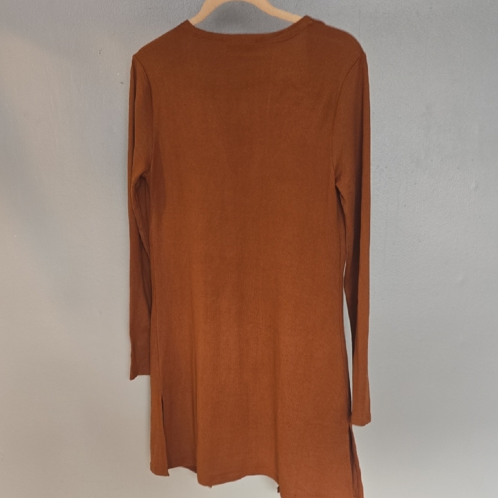 Grace & Lace Open Front Pocket Cardigan - Picture 3 of 3